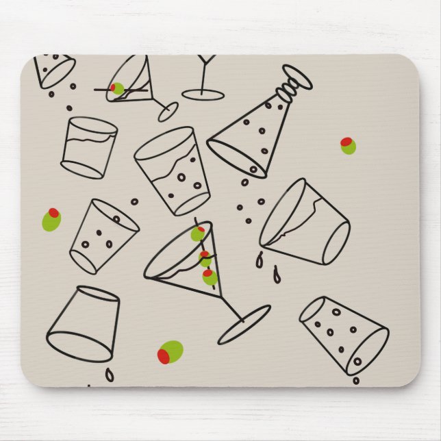 Getränke-Mauspad Mousepad (Vorne)