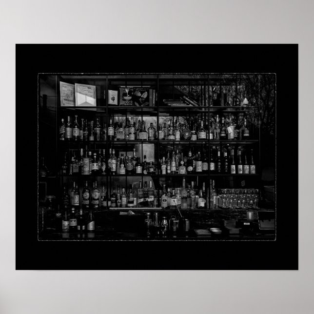 Getränke Nr. 2 mit Rand Poster (Vorne)