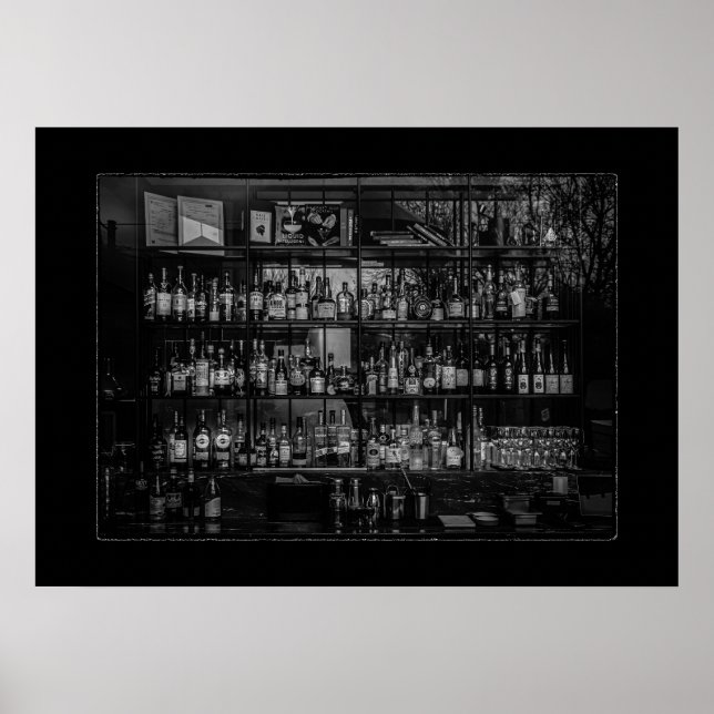 Getränke Nr. 2 mit Rand Poster (Vorne)