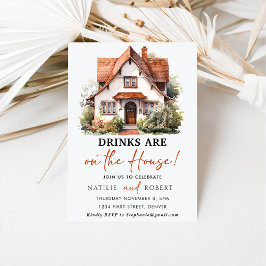 Getränke sind im hauseigenen Party. Einladung