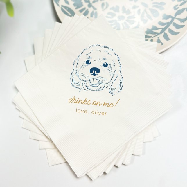 Getränke von Mich Pet Wedding Napkins Serviette (Von Creator hochgeladen)