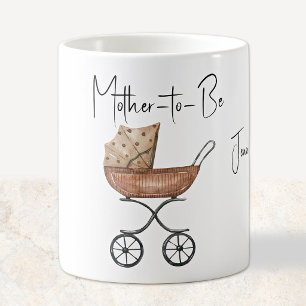 Getränkebecher Mutter werdende Antiquität Babywann Kaffeetasse