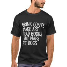 Getränkkaffee lassen Kunst