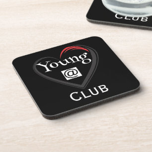 Getränkuntersetzer des Young at Heart Clubs Getränkeuntersetzer