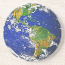 Getränkuntersetzer Planet Erde