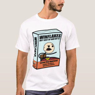 Getreide-Typ-Kasten (Farbe) T-Shirt