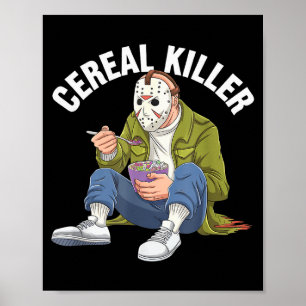 Getreidekiller Lustiger Halloween-Horrorfilm Maski Poster