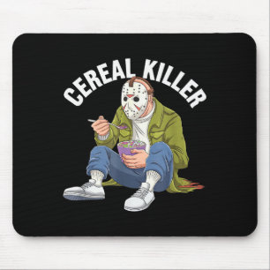 Getreidemörder Lustiger Halloween-Horrorfilm Maski Mousepad