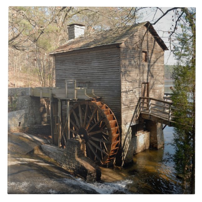 Getreidemühle Fliese (Vorderseite)