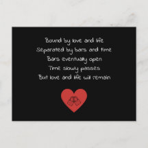 getrennt durch Bars und Zeiten