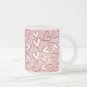 Getrennte Herzen Mattglastasse