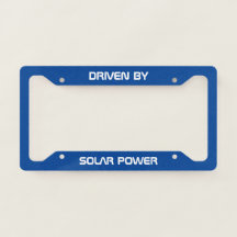 Getrieben von Solar-Power-Lizenzrahmen