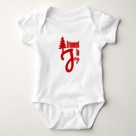Getrimmt zur Freude Baby Strampler