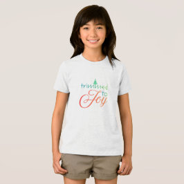 Getrimmter neuer T-Shirt zur Freude Tri-Blend Shirt