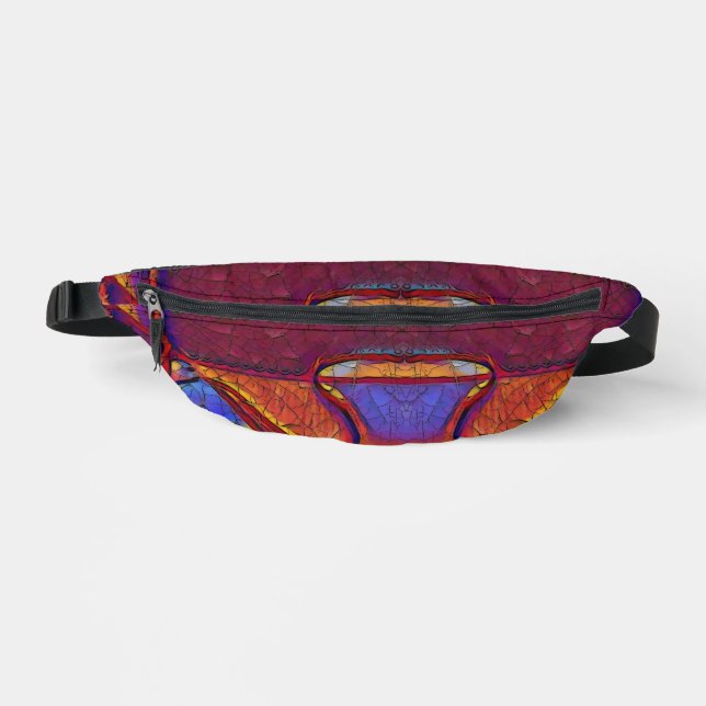 Getrocknete Erde Bauchtasche (Vorderseite)
