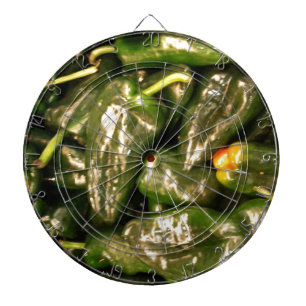 Getrocknete Jalapeno-Paprikaschoten Dartscheibe