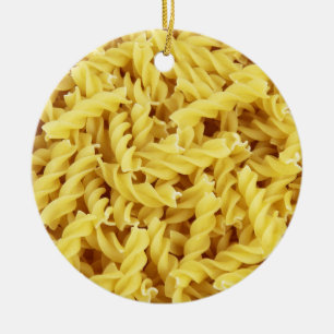 Getrocknete Pasta (italienisches Essen) Keramik Ornament
