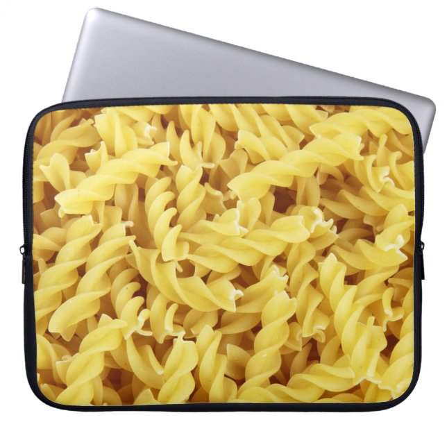 Getrocknete Pasta (italienisches Essen) Laptopschutzhülle (Vorderseite)