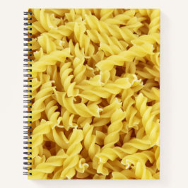 Getrocknete Pasta (italienisches Essen) Notizbuch