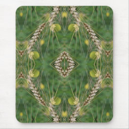 Getrocknetes Sommergras Abstrakt Mousepad