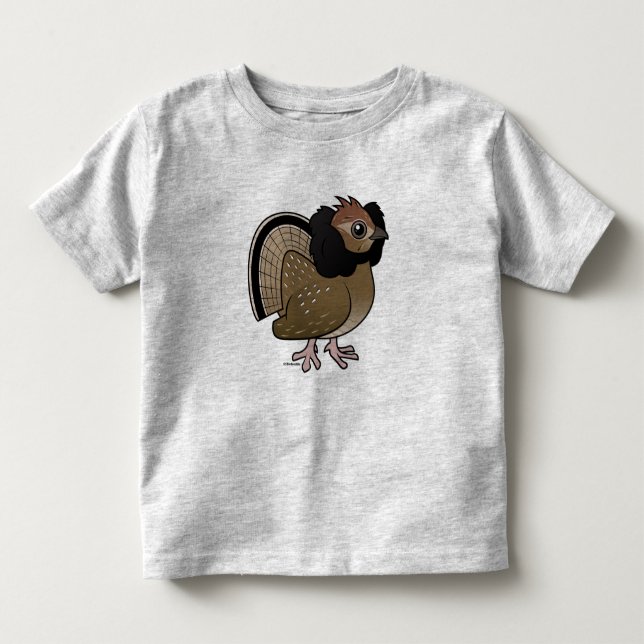 Getrumpftes Waldhuhn Kleinkind T-shirt (Vorderseite)