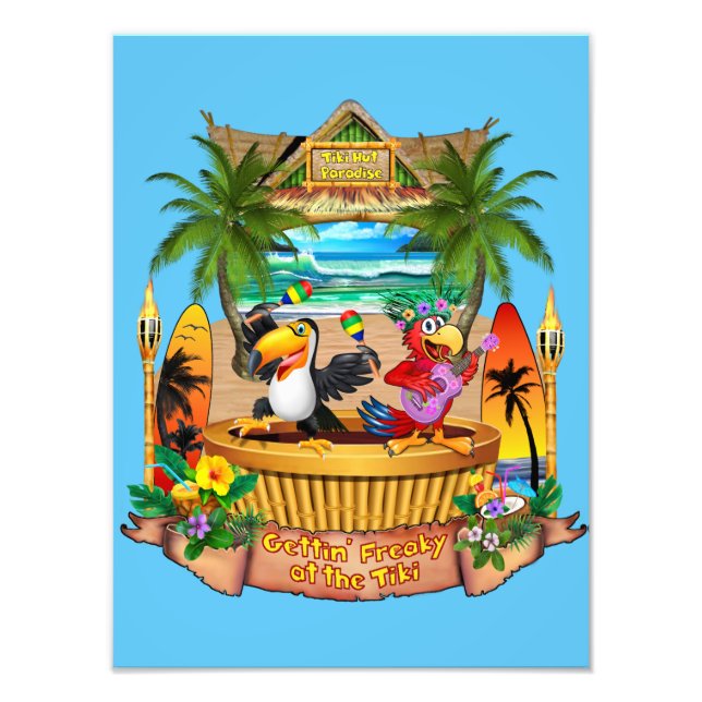 Gettin' Freaky bei den Tiki Fotodruck (Vorne)