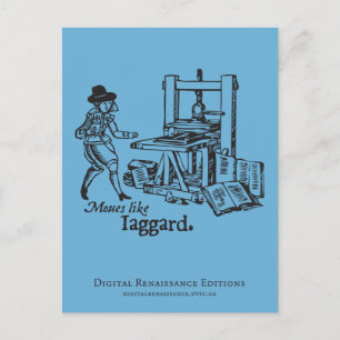 Gettin' Frisket Postcard Postkarte