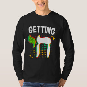 Getting High Chai jüdisch Chanukkah Hanukkah Passo T-Shirt