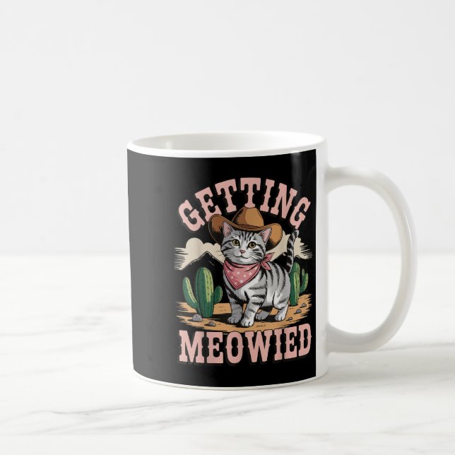Getting Meowied Bachelorette  Kaffeetasse (Rechts)