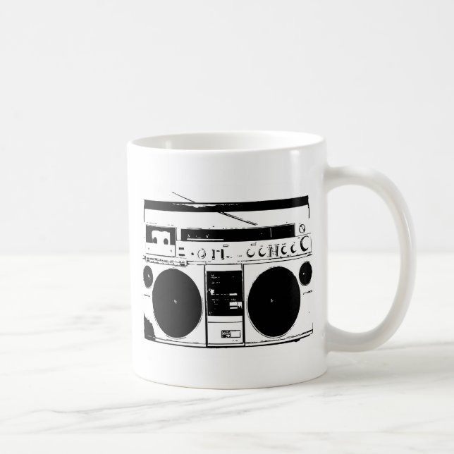 Getto-Bläser Kaffeetasse (Rechts)