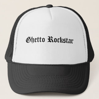 Getto Rockstar Texthut Truckerkappe