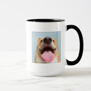 Getty Bilder sehr glücklicher Corgi Tasse