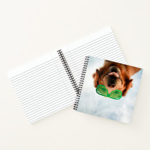 Getty Images Brille-Hund Notizbuch
