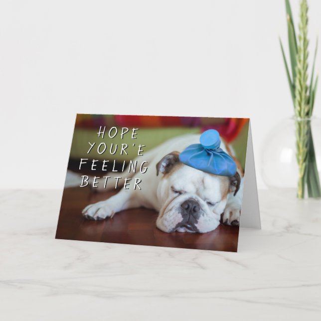 Getty Images | Sick Young Puppy Karte (Vorderseite)