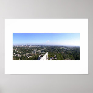 Getty Mittelansicht von Los Angeles Poster