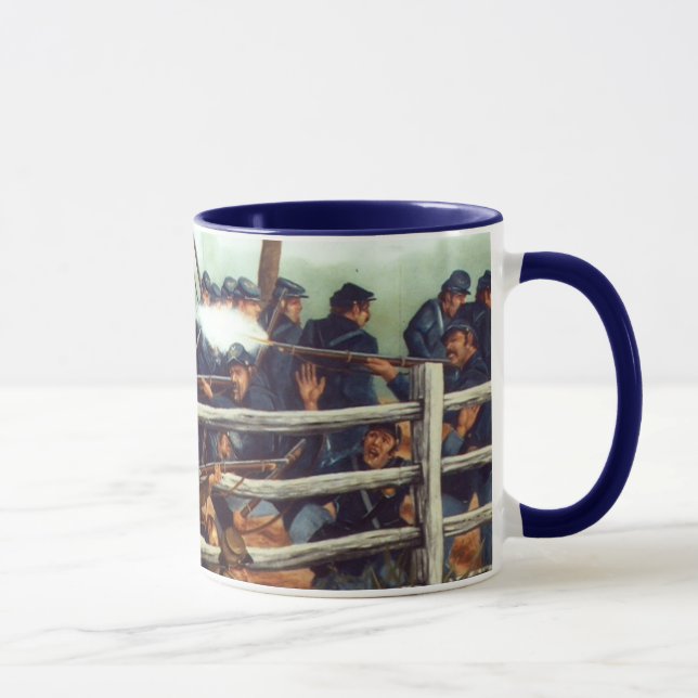 Gettysburg, bataille à la tasse 2 de briqueterie (Droite)