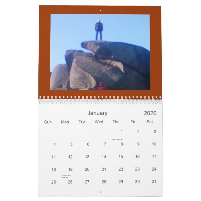 Gettysburg - die Höhle des Teufels - Kalender (Jan 2026)