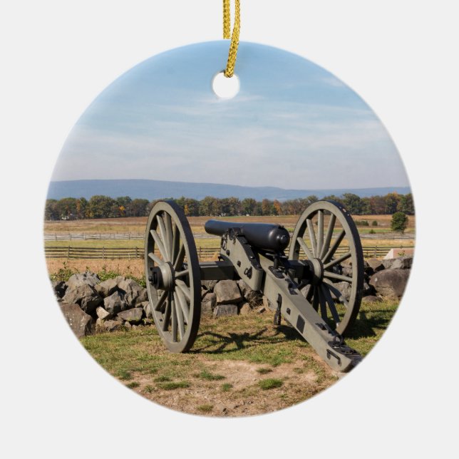 Gettysburg: Eine Ansicht von Picketts Gebühr Keramik Ornament (Vorne)