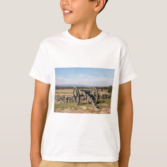 Gettysburg: Eine Ansicht von Picketts Gebühr T-Shirt (Vorderseite)