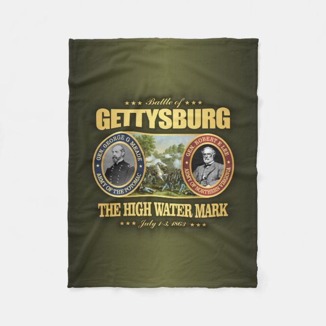 Gettysburg (FH2) Fleecedecke (Vorderseite)