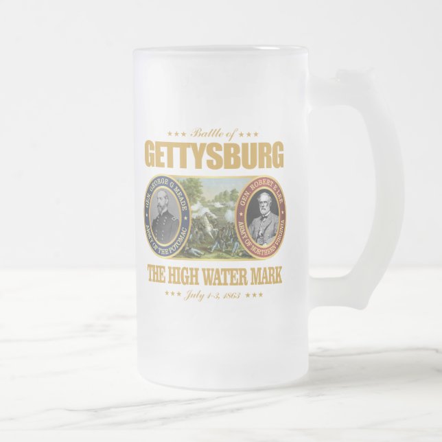 Gettysburg (FH2) Mattglas Bierglas (Rechts)