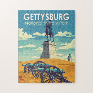 Gettysburg National Military Park Reise Kunst Retr