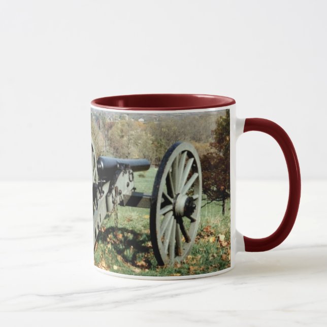 Gettysburg, OstFriedhofs-Hügel-Tasse Tasse (Rechts)