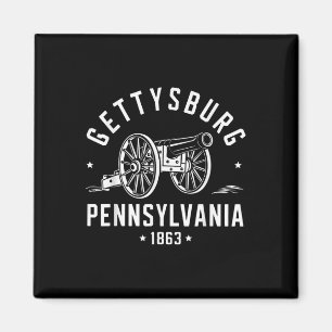 Gettysburg Pennsylvania 1863 Gefechtsfeldkrieg Ziv Magnet