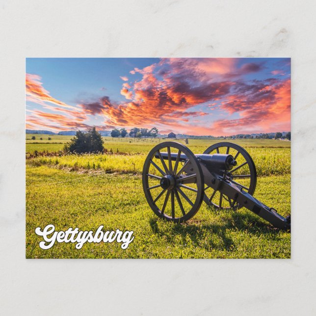 Gettysburg, Pennsylvania, Vereinigte Staaten Postkarte (Vorderseite)