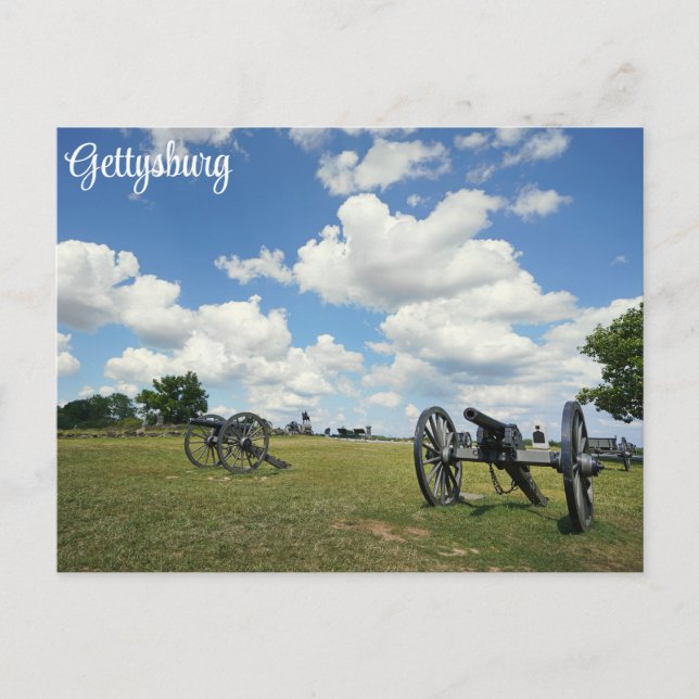 Gettysburg Pennsylvania Ziviler Krieg Schlachtfeld Postkarte (Vorderseite)
