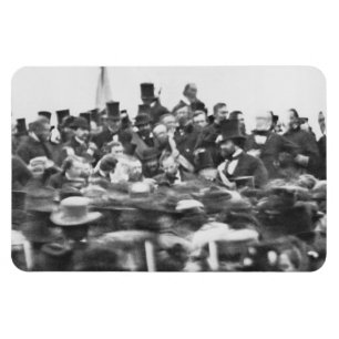 Gettysburg Rede von Präsident Abraham Lincoln Magnet
