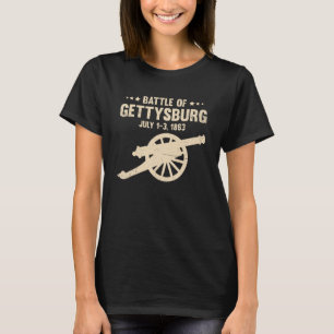 Gettysburg Shirt Ziviler Krieg Schlacht T - Shirt