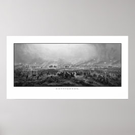 Gettysburg — Ziviler Krieg Poster