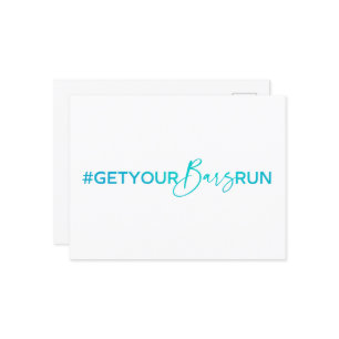 #GetYourBarsRun Carte postale